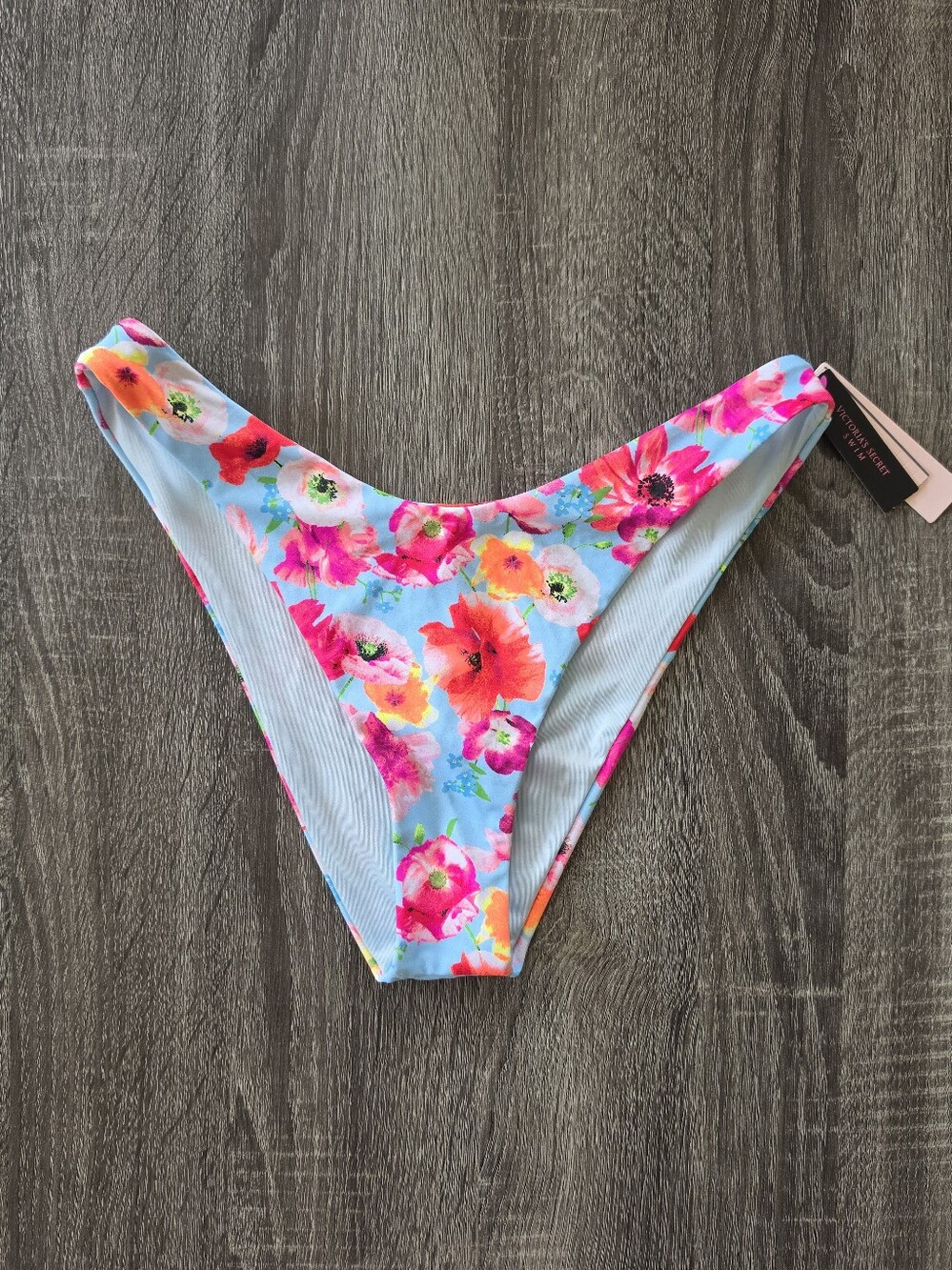 NWT Victoria's Secret Floral Cheeky Bikini Bottoms